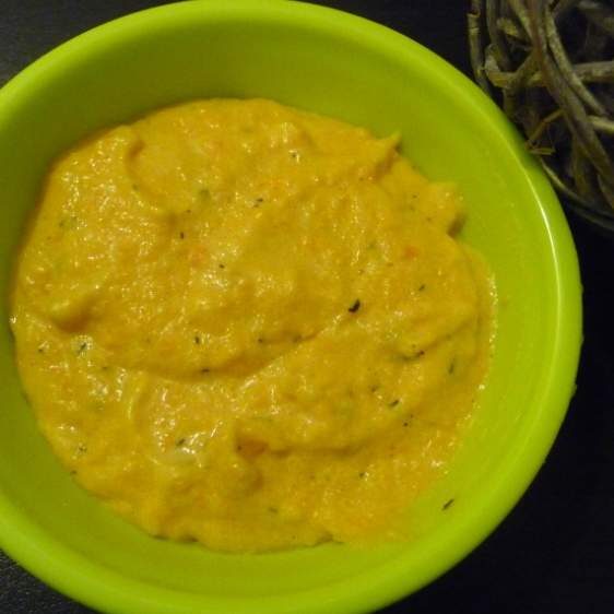 Semoule aux carottes pour bébé