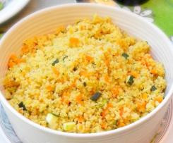 Semoule aux petit légumes