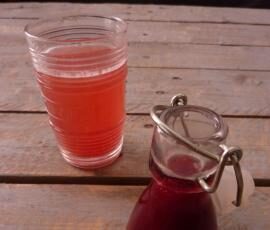 Sirop de cerise minute