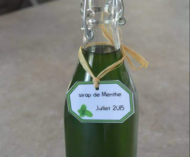 Sirop de menthe