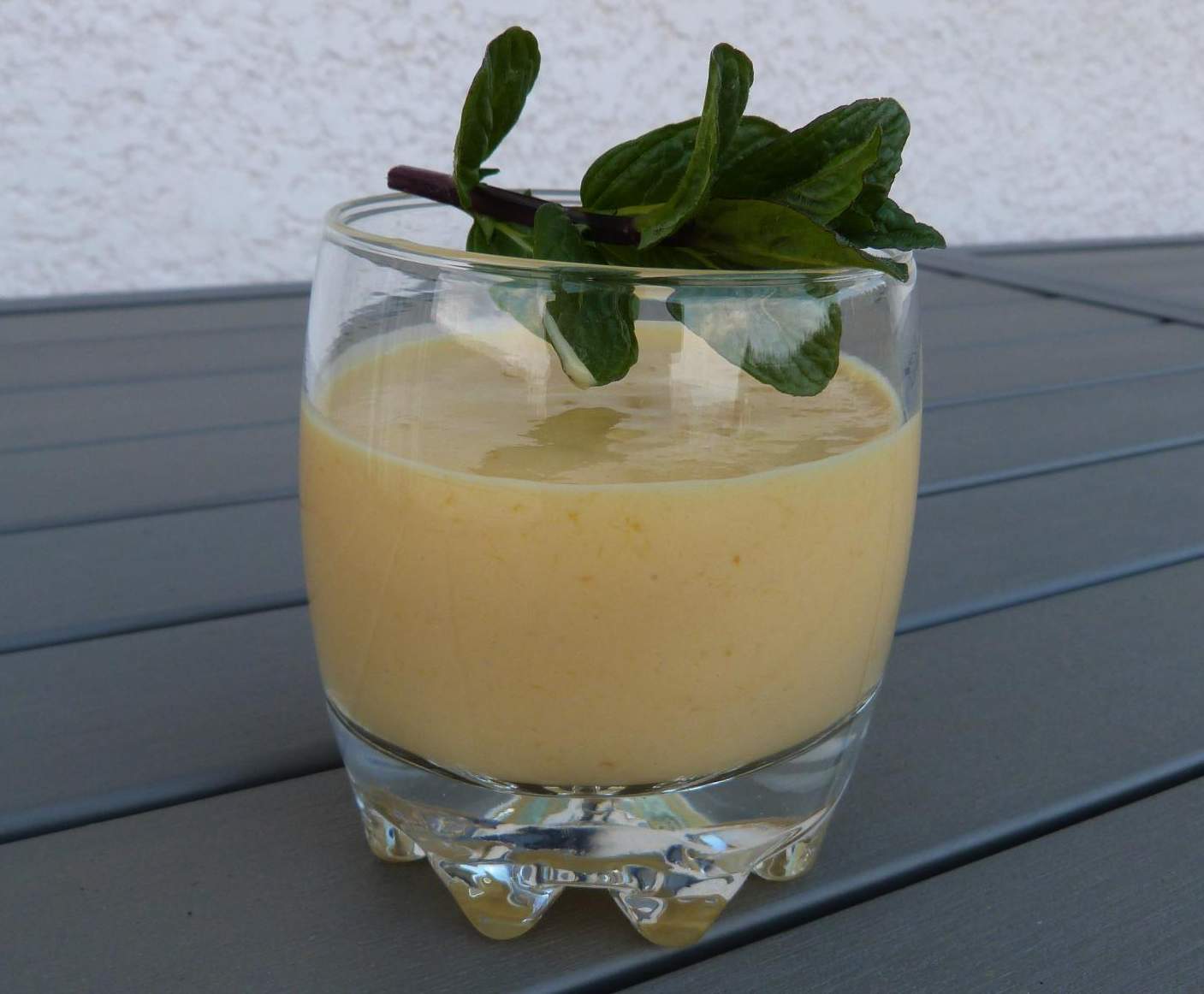 Smoothie mangue coco sans lactose