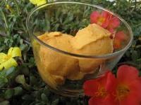 Sorbet onctueux aux abricots