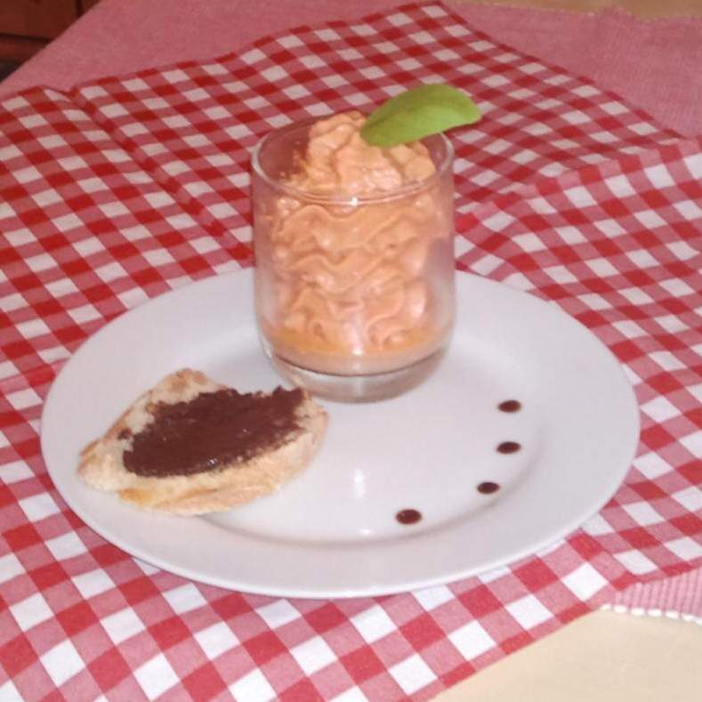 Sorbet tomate chèvre frais