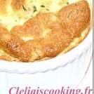 Soufflé au crabe et aux herbes