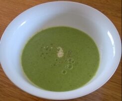 Soupe aux petits pois