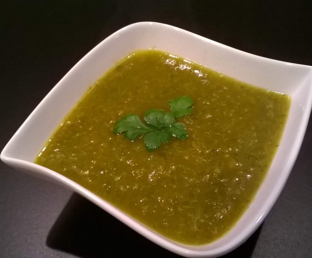 Soupe avec des restes