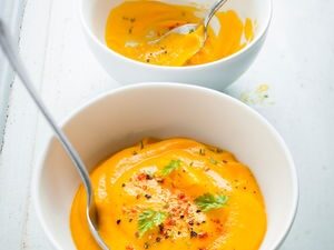 soupe bienfaisante aux trois céréales