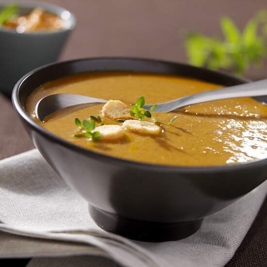 Soupe chou blanc coco