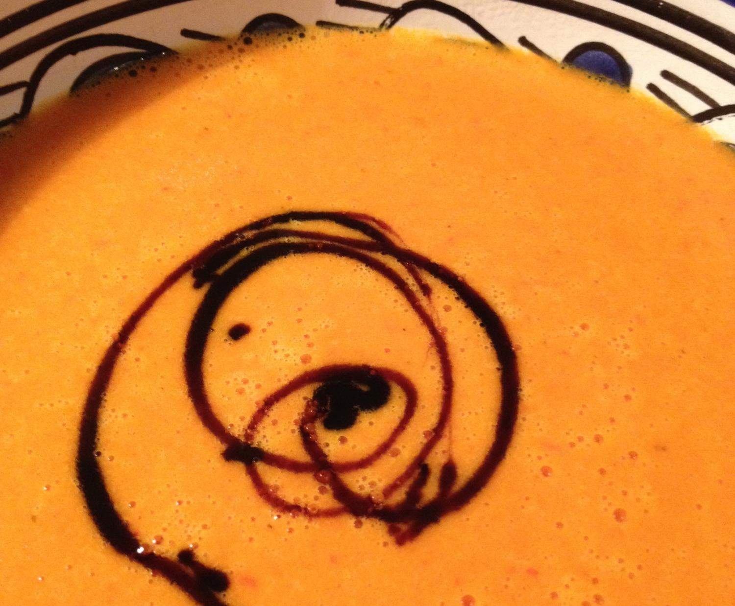 soupe de Carrotte au curry (vegan)