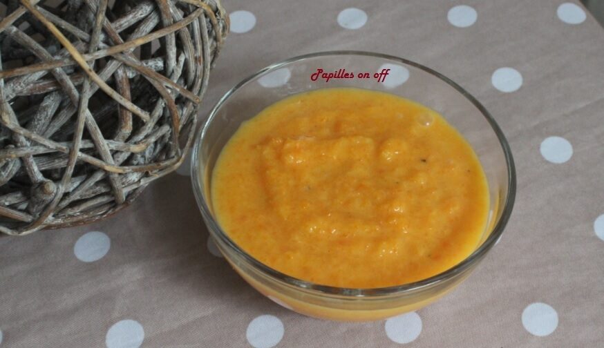 Soupe de courge et carottes