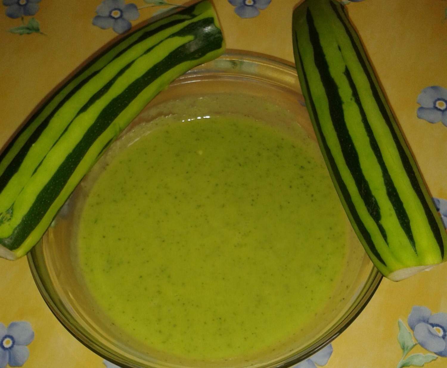 Soupe de courgettes facilébon