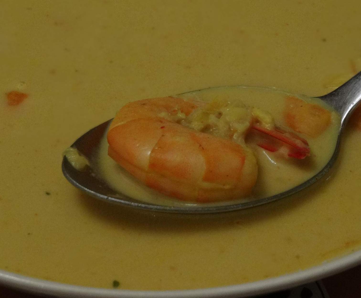 Soupe de crevettes Thaï