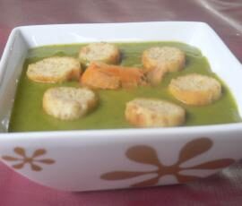 soupe de fanes de radis