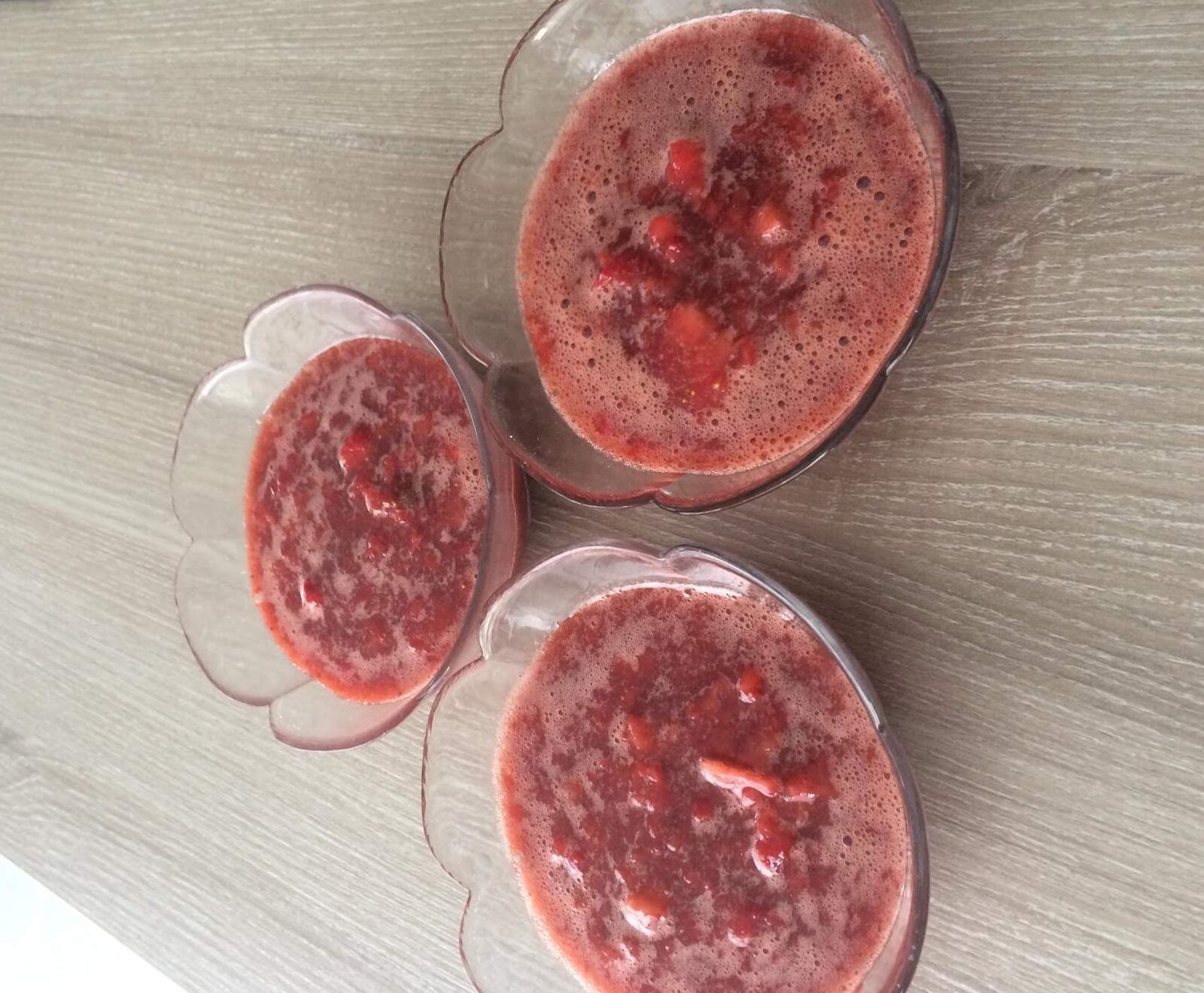 soupe de fraise Balsamique