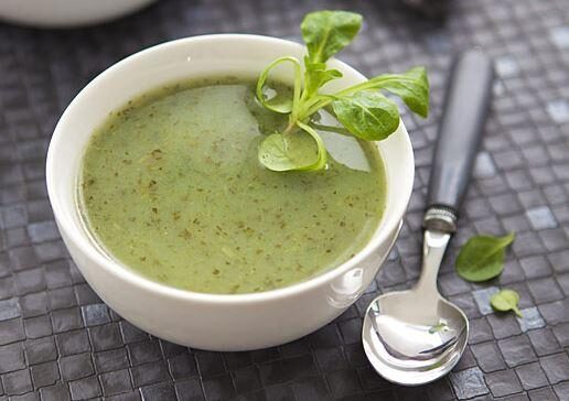 Soupe de mâche