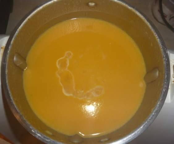 soupe de patates douces aux épices