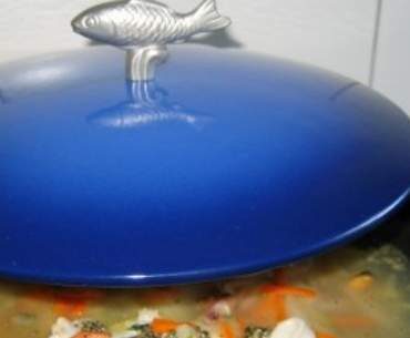 Soupe de poisson et pistou