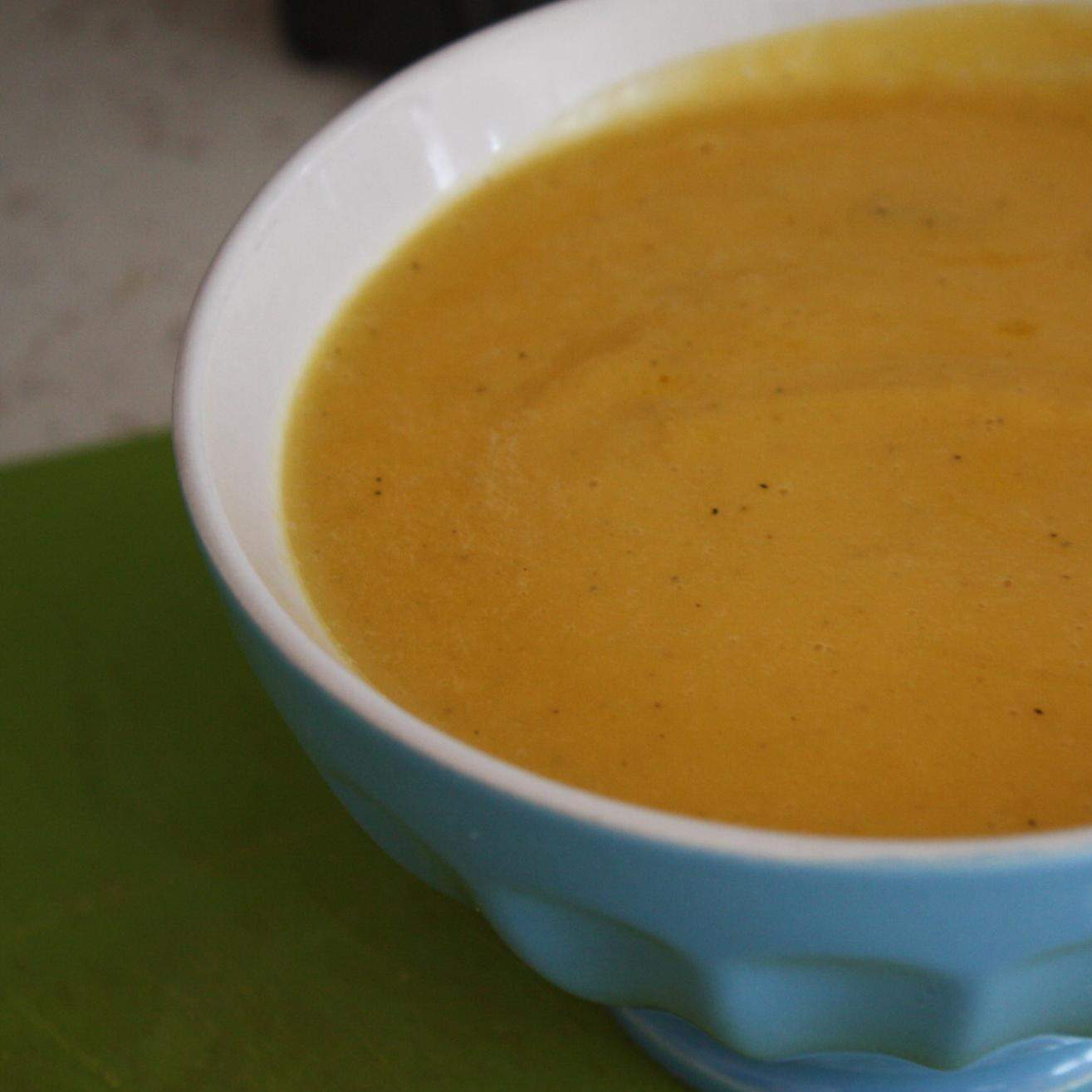 Soupe de radis noir à la patate douce
