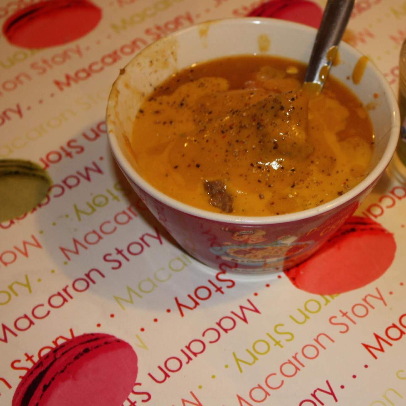 Soupe en fou au porc