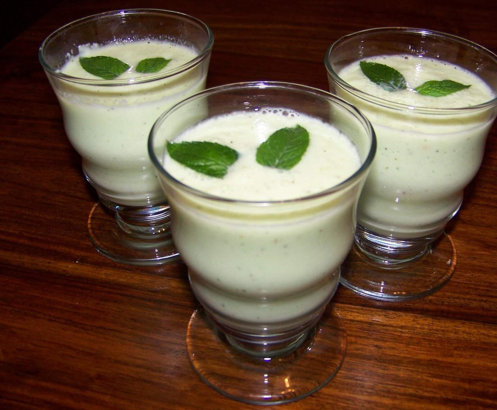 Soupe froide de concombre