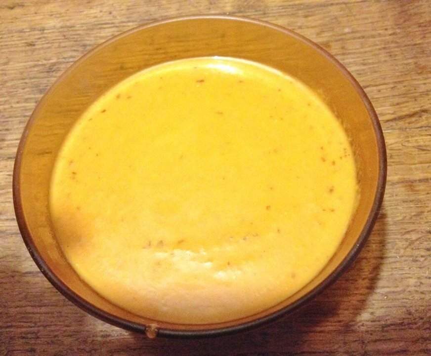 Soupe Tomate-lentille-curry