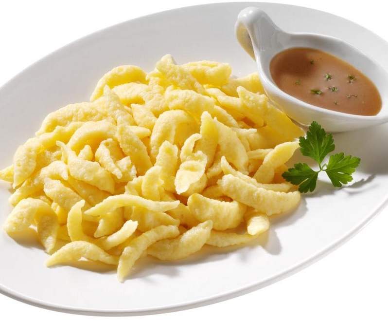 Spaetzles (petites pâtes alsaciennes)