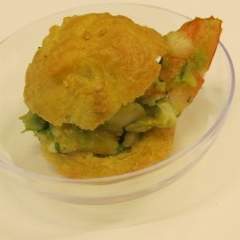 Spécial fêtes - Profiterolles avocats crevettes