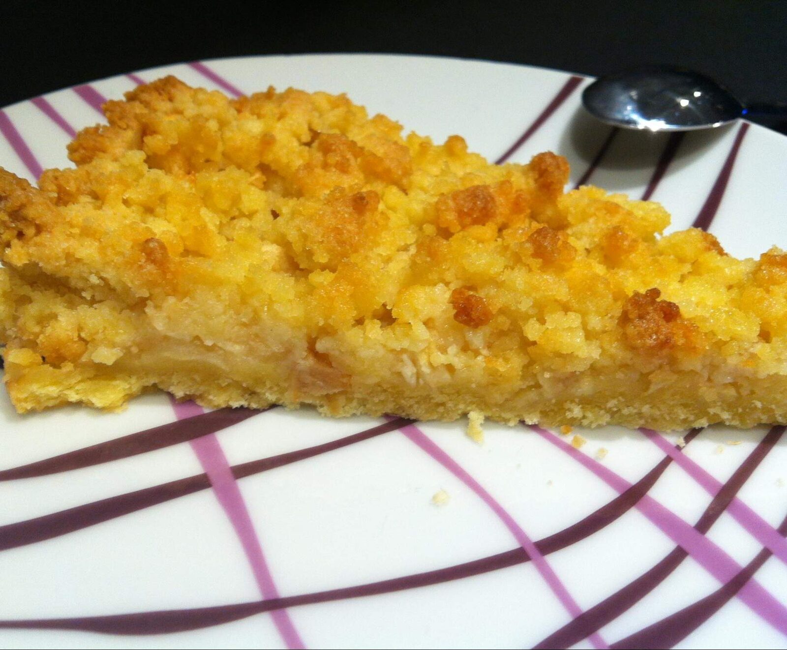 Streusel aux pommes