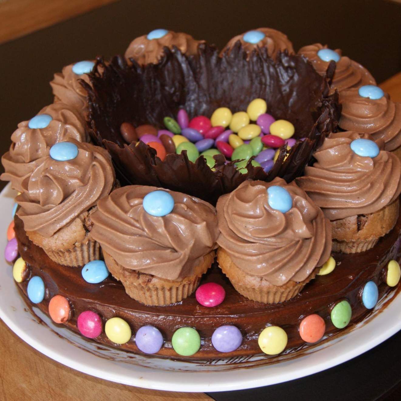 surprise au chocolat anniversaire des enfants