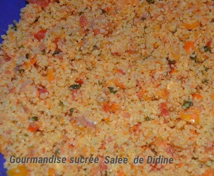 Taboulé Tomate Poivron