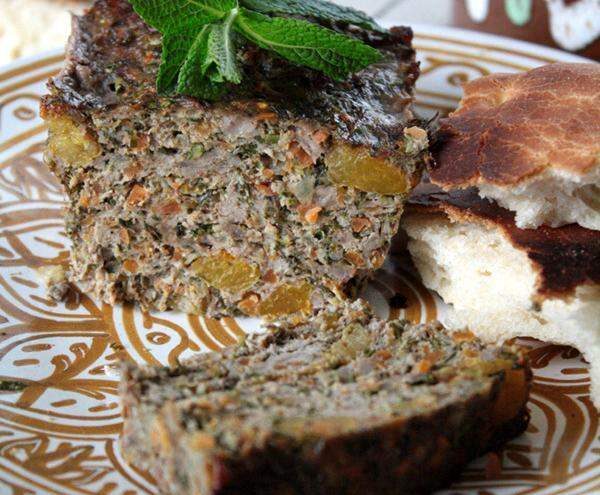 Tagine d'agneau à l'abricot en terrine