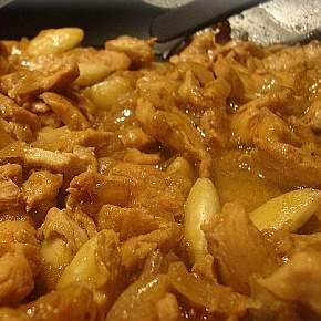 Tajine de poulet aux mirabelles