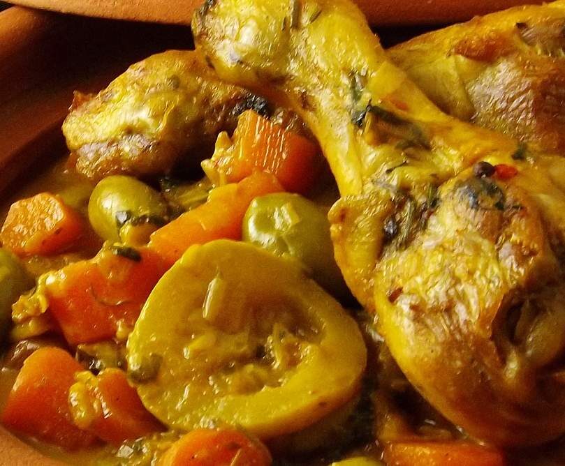 TAJINE DE POULET SIMPLE
