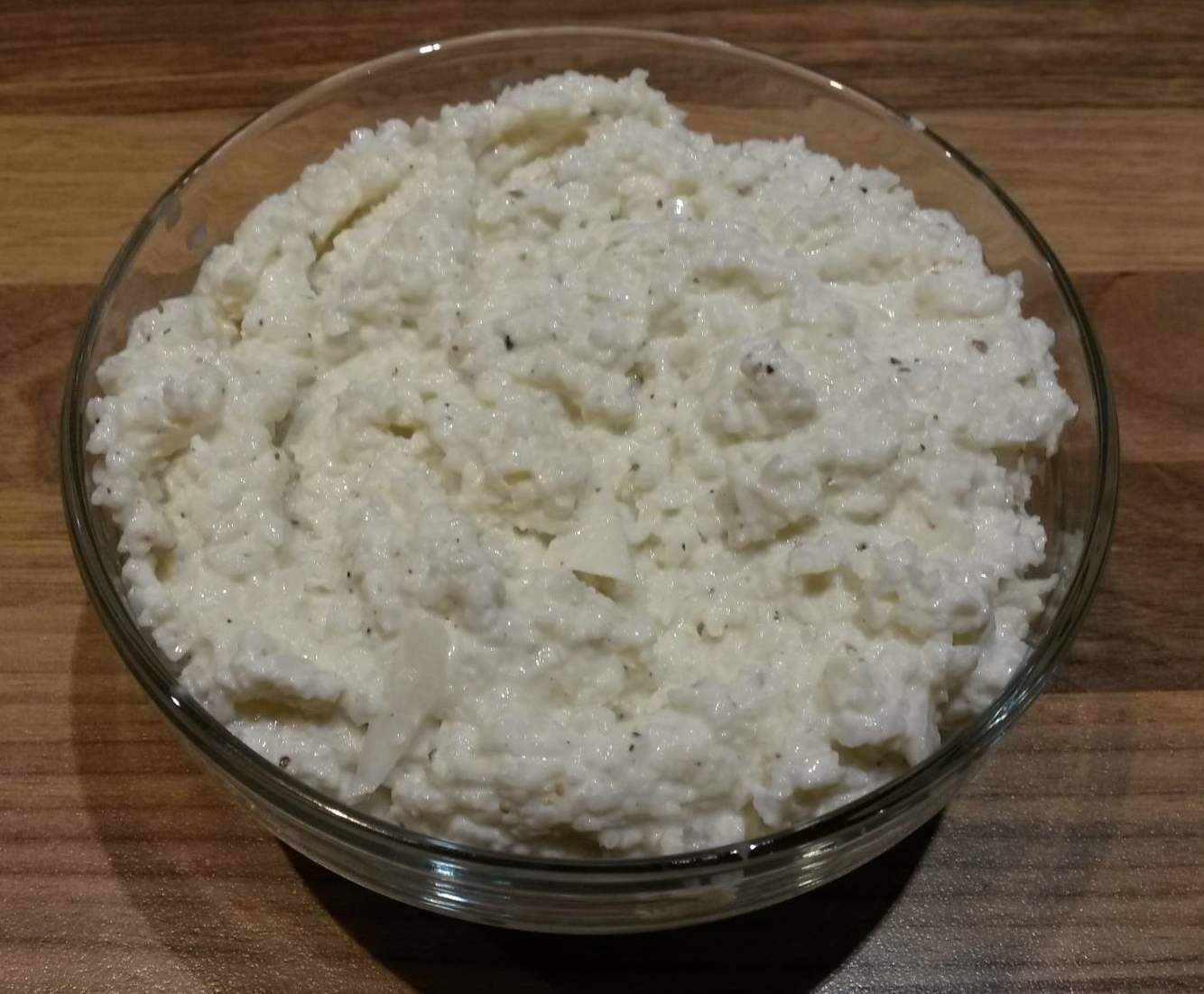 Tartare de radis noir et carré frais 0%