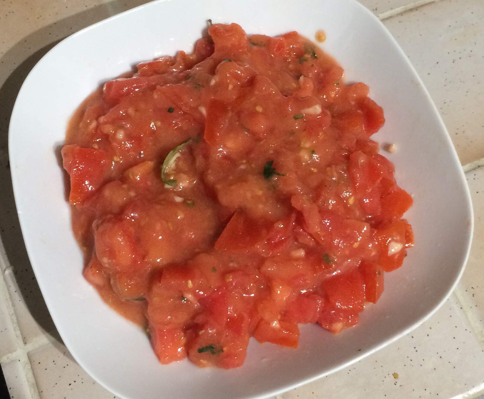 Tartare de tomates