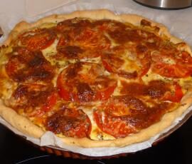 Tarte à la Tomate et au Thon