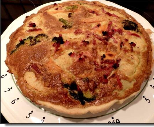 TARTE ARLEQUIN AU SAINT-AGUR