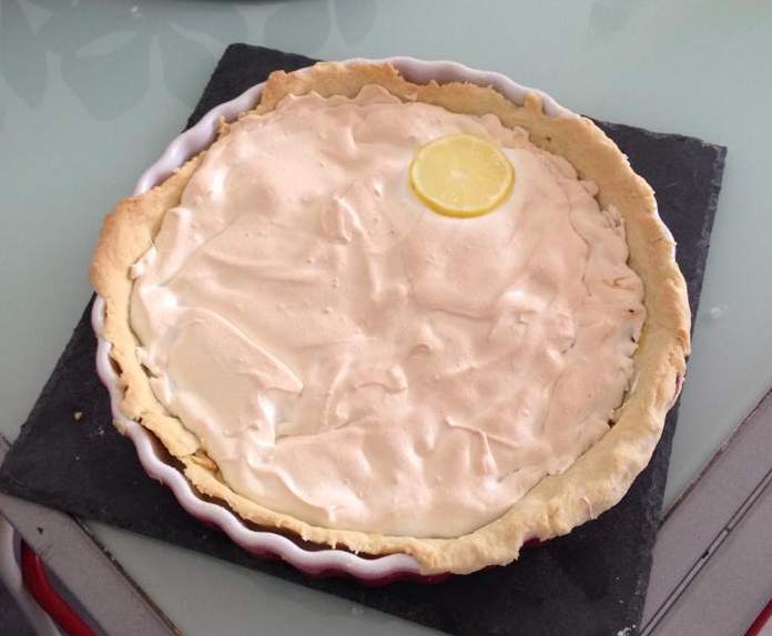 Tarte au citron meringuée
