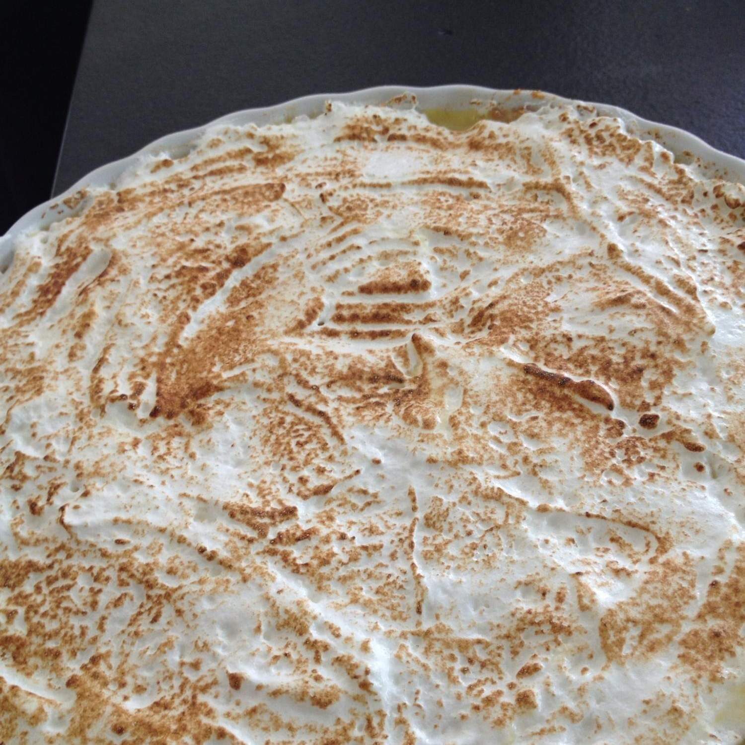 Tarte au citron meringuée ( meringue italienne)