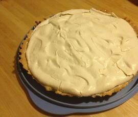 Tarte au citron meringuée