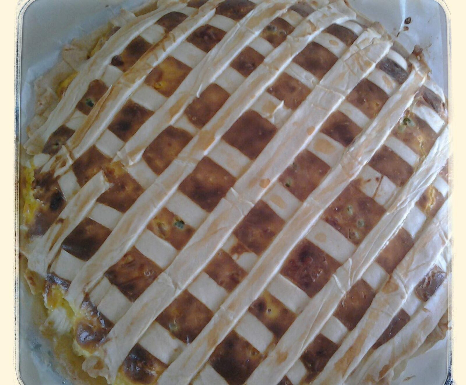 Tarte au petit pois et à la ricotta