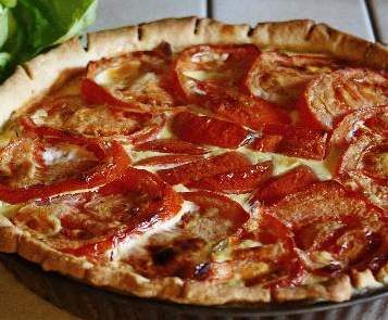 Tarte au thon et aux tomates