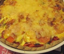 Tarte aux Carottes et à la Ricotta