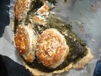 Tarte aux épinards et au chèvre