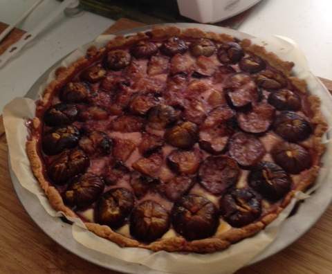 TARTE AUX FIGUES (sans crème d'amandes)