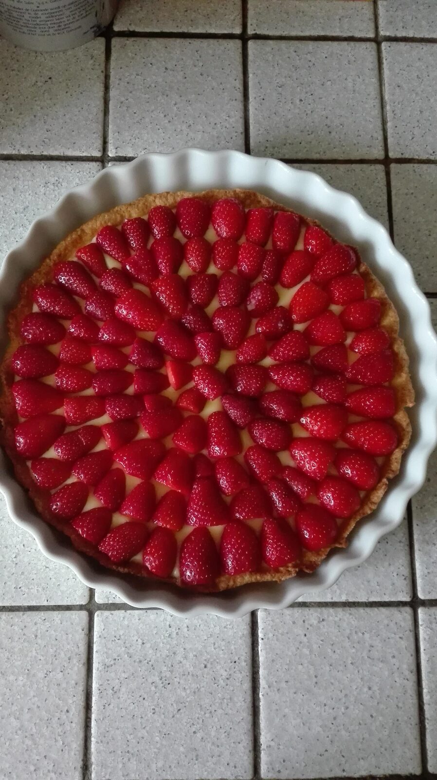 Tarte aux fraises