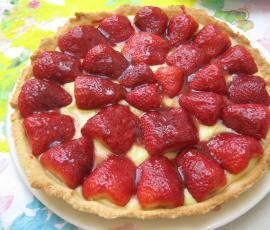 Tarte aux fraises