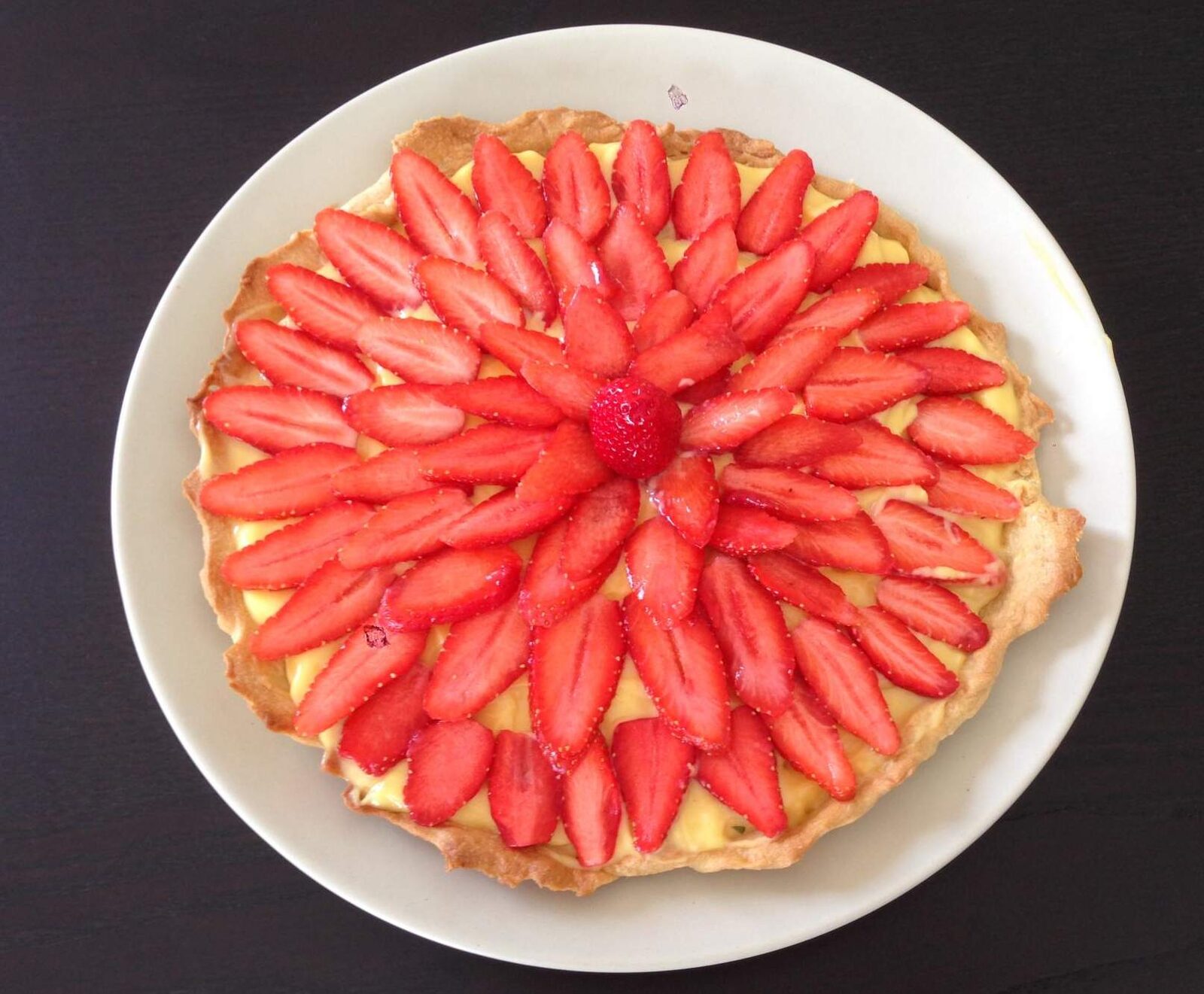 Tarte aux fraises