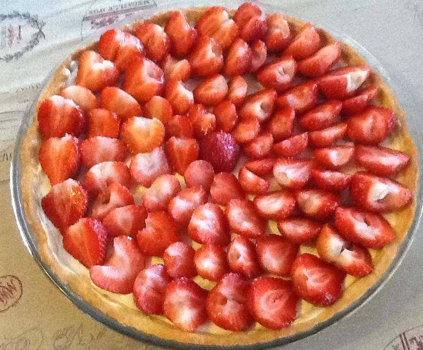 Tarte aux fraises façon Ladurée ( mascarpone)