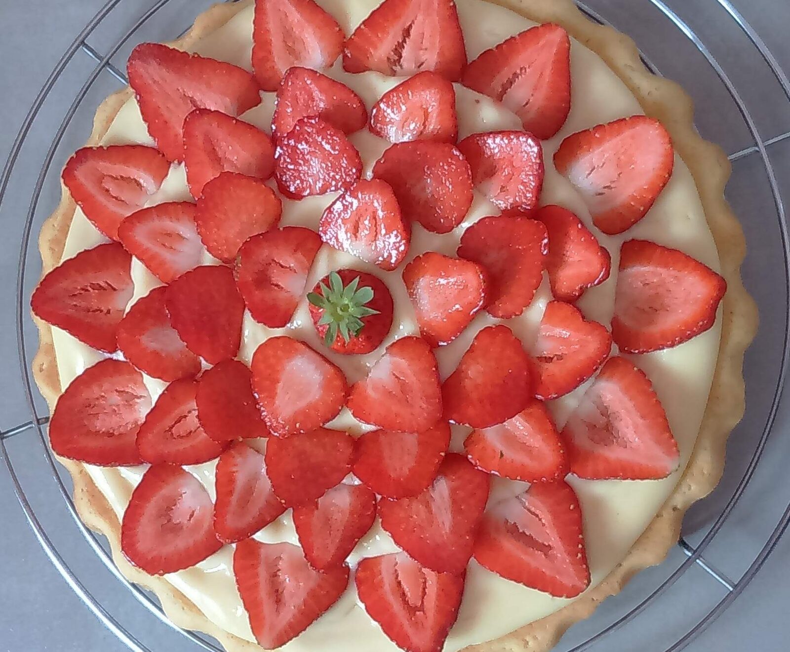 Tarte aux fraises
